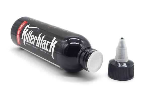 Killerblack Ink Tattoofarbe - Light Shading 150ml.